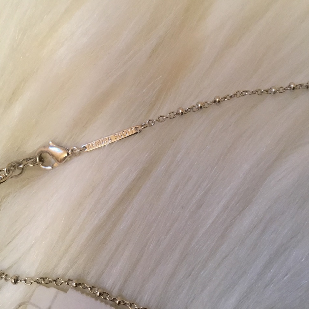 Kendra Scott Quincy Y Larait Necklace CZ NWT - Picture 6 of 8